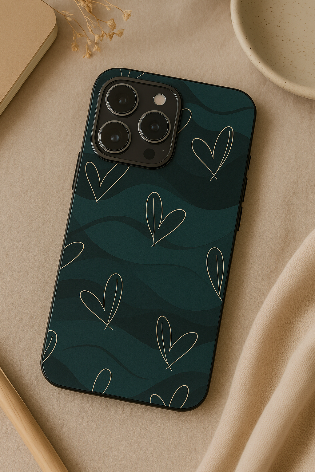 Dark Desire iPhone Covers (11–16) Series | Cute Design