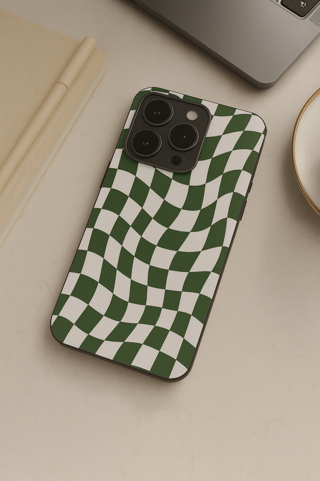 Optic Flow iPhone Covers (11–16) Series | Aesthetic Design