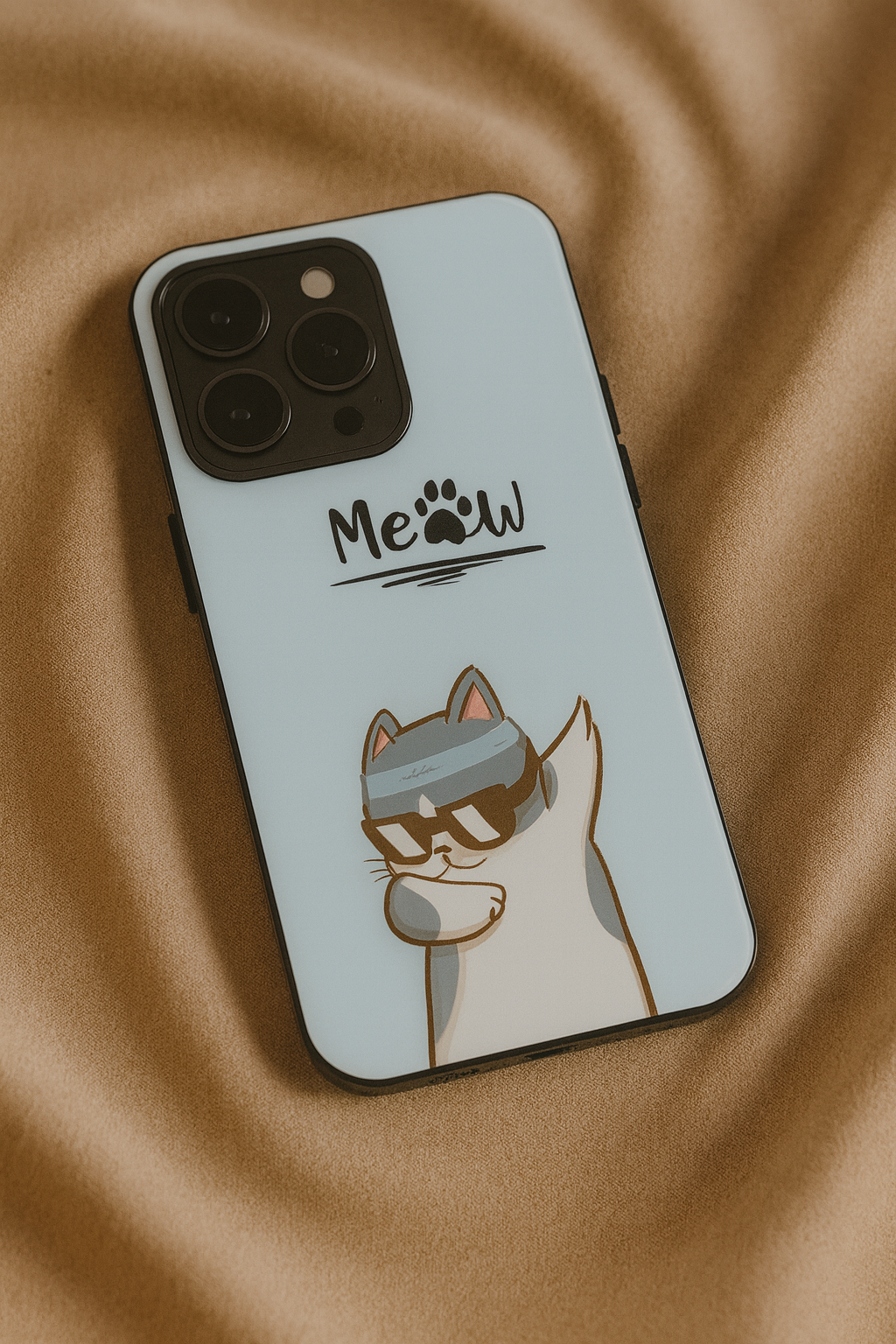 Cool Cat iPhone Covers (11–16) Series | Cute Design