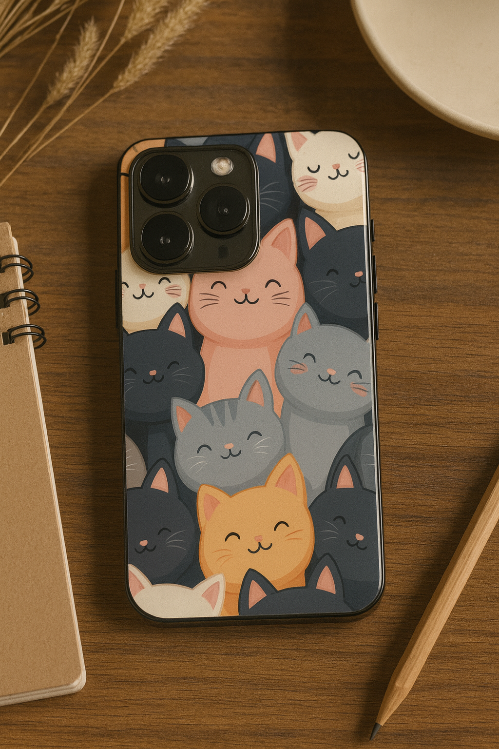 Meow Mix iPhone Covers (11–16) Series | Cute Design