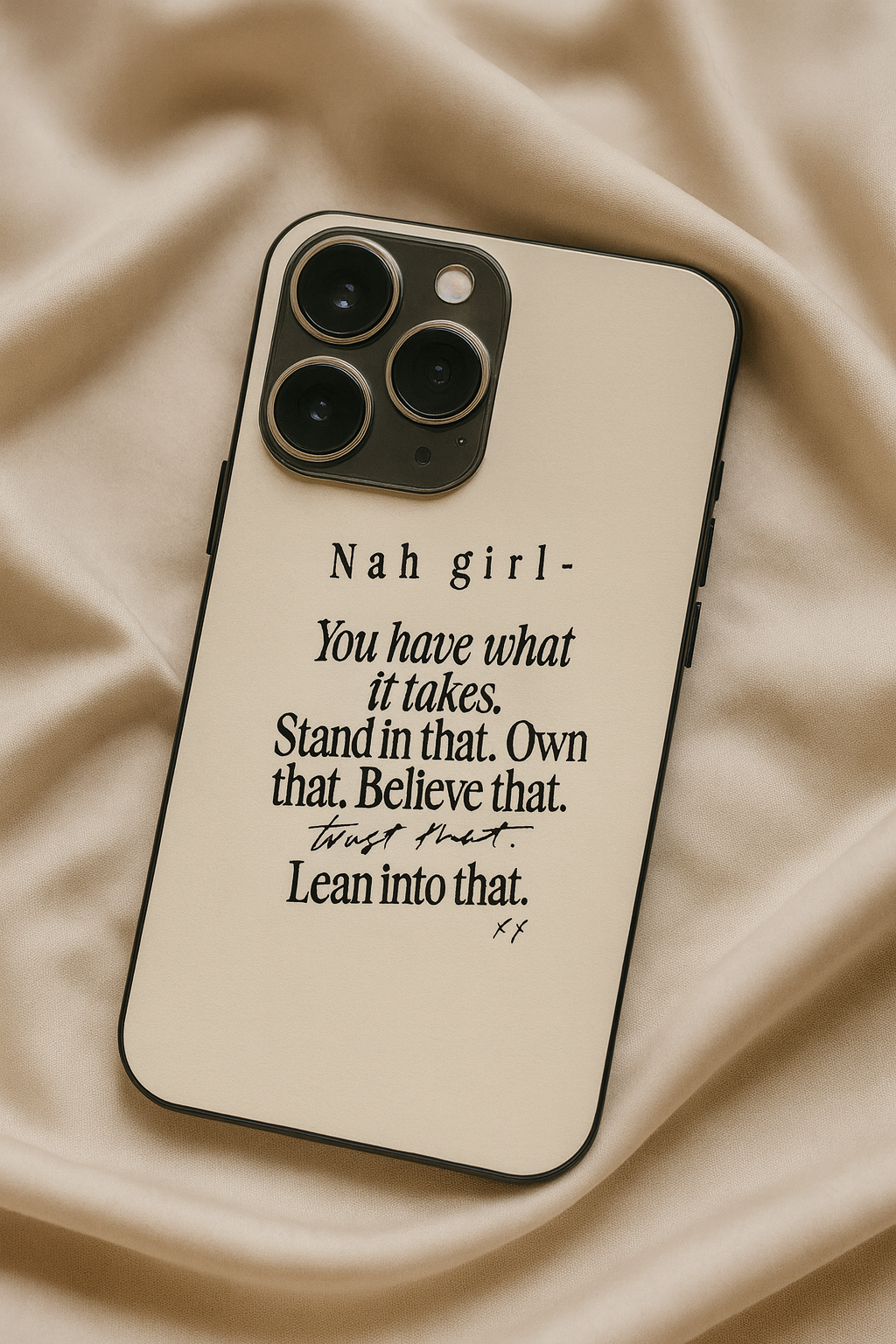 Power Within iPhone Covers (11–16) Series | Aesthetic Design