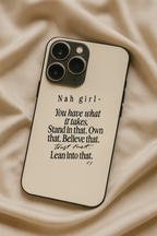 Power Within iPhone Covers (11–16) Series | Aesthetic Design