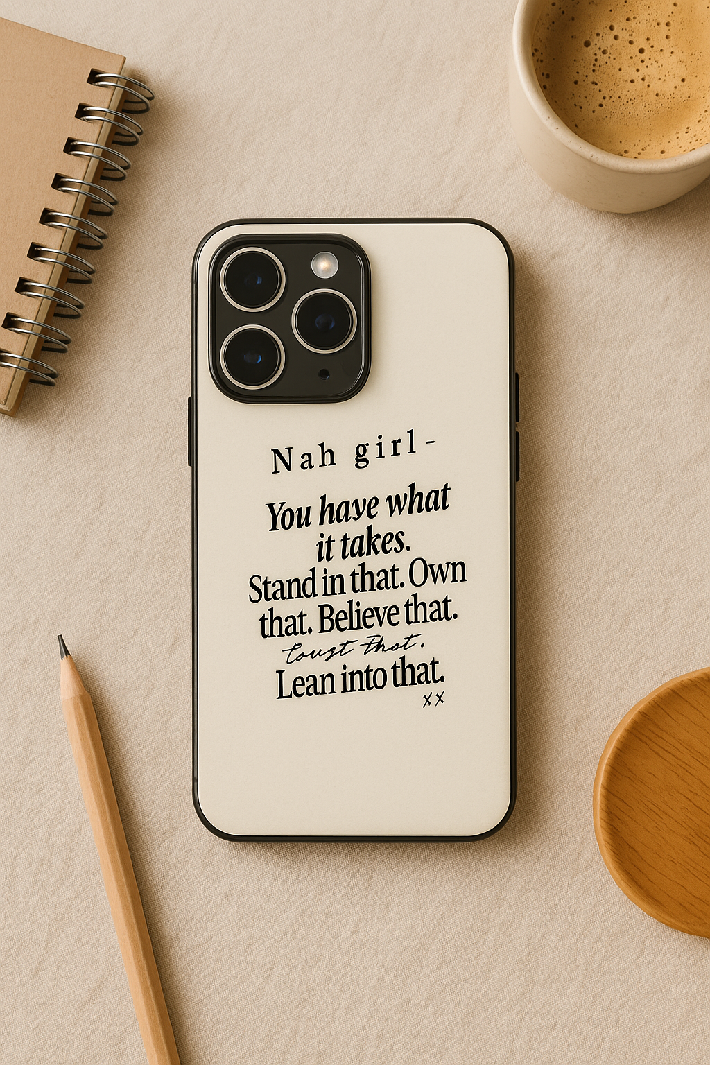 Power Within iPhone Covers (11–16) Series | Aesthetic Design