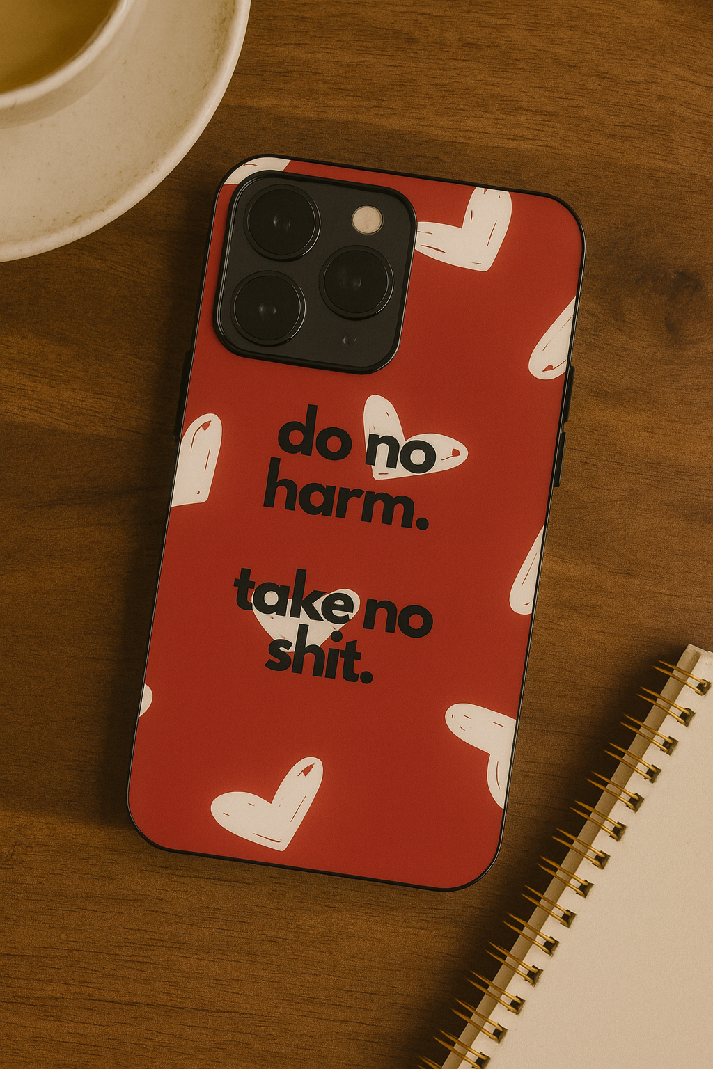 Bold Heart iPhone Covers (11–16) Series | Cute Design