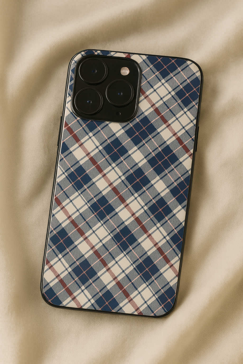 Plaid Perfection iPhone Covers (11–16) Series | Aesthetic Design