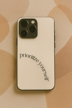 Self First Case iPhone Covers (11–16) Series | Aesthetic Design