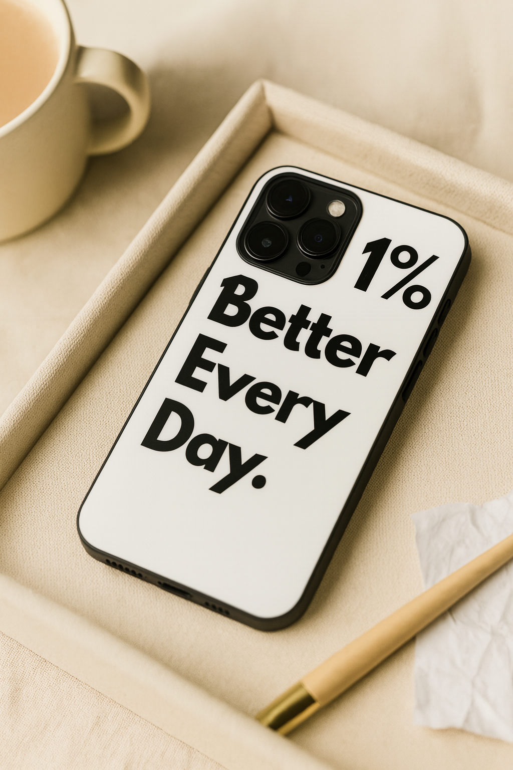 Better Every Day iPhone Covers (11–16) Series | Aesthetic Design