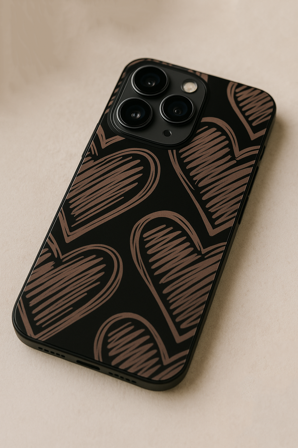 Heartlines iPhone Covers (11–16) Series | Cute Design