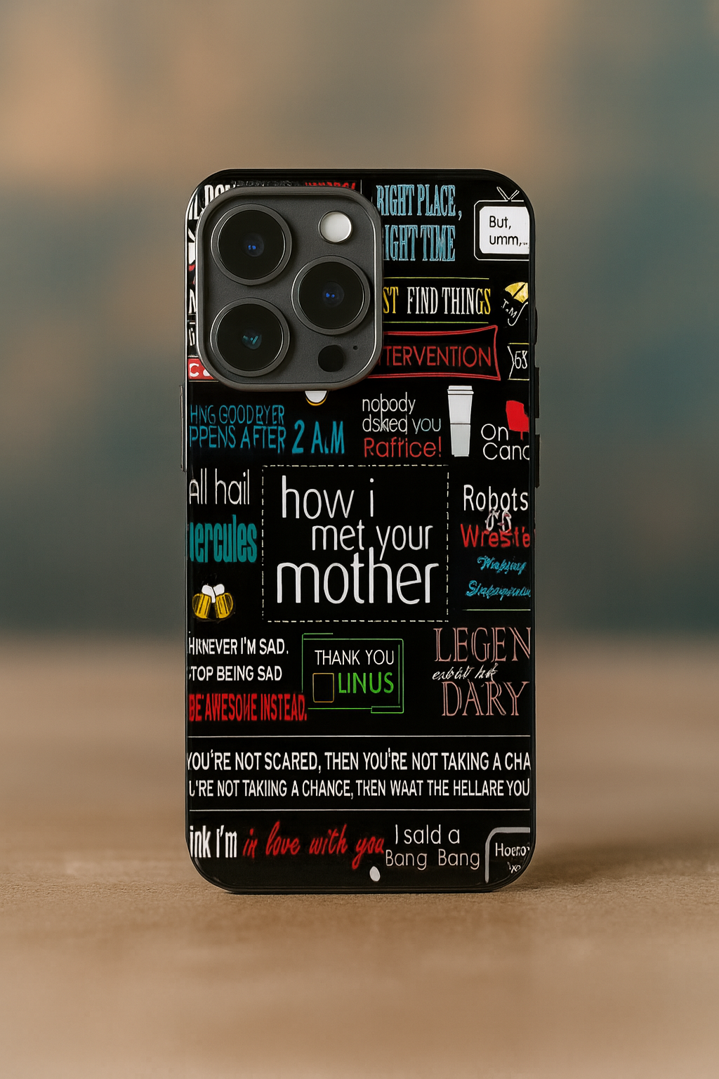 Ted’s Story  iPhone Covers (11–16) Series | Aesthetic Design
