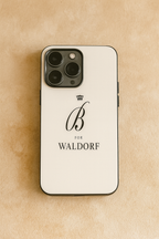 Crowned Initials iPhone Covers (11–16) Series | Aesthetic Design