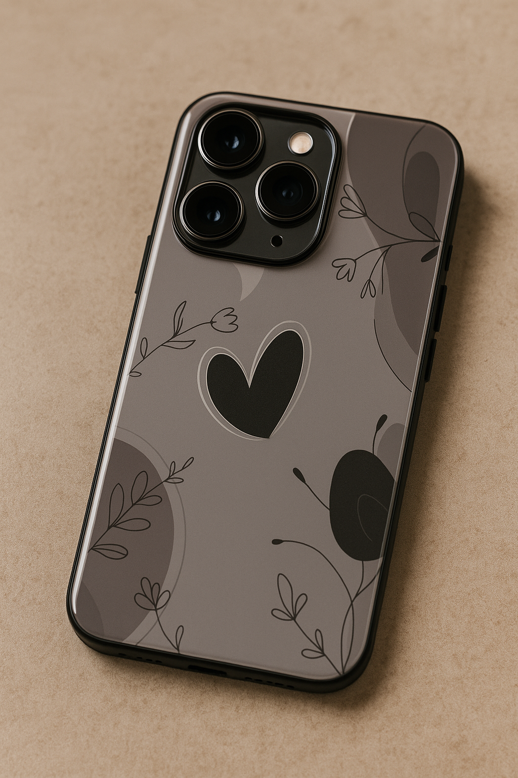 Muted Hearts iPhone Covers (11–16) Series | Aesthetic Design