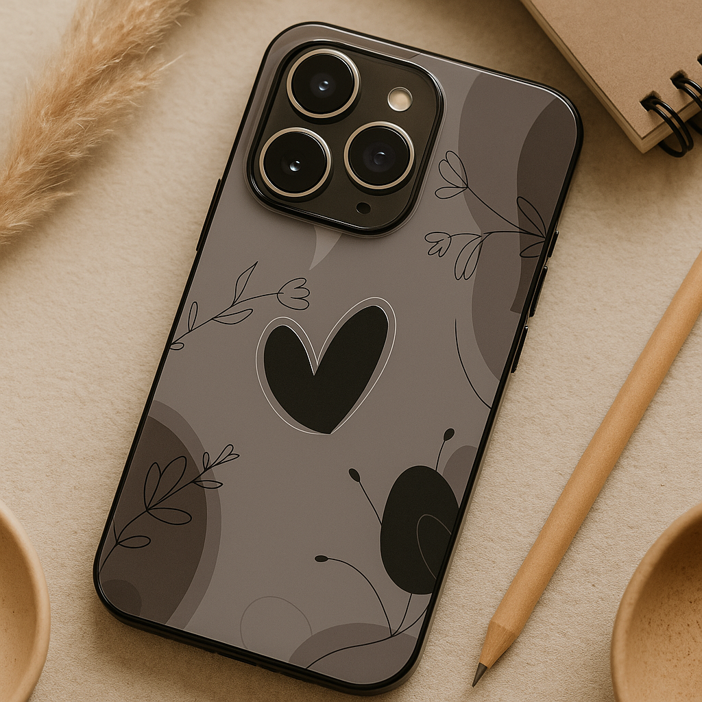 Muted Hearts iPhone Covers (11–16) Series | Aesthetic Design