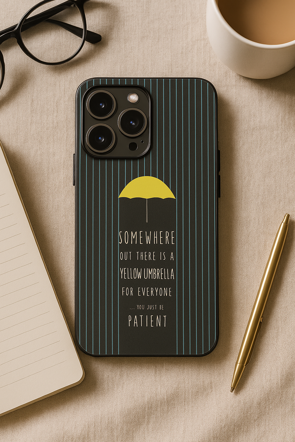 Umbrella of Hope iPhone Covers (11–16) Series | Aesthetic Design