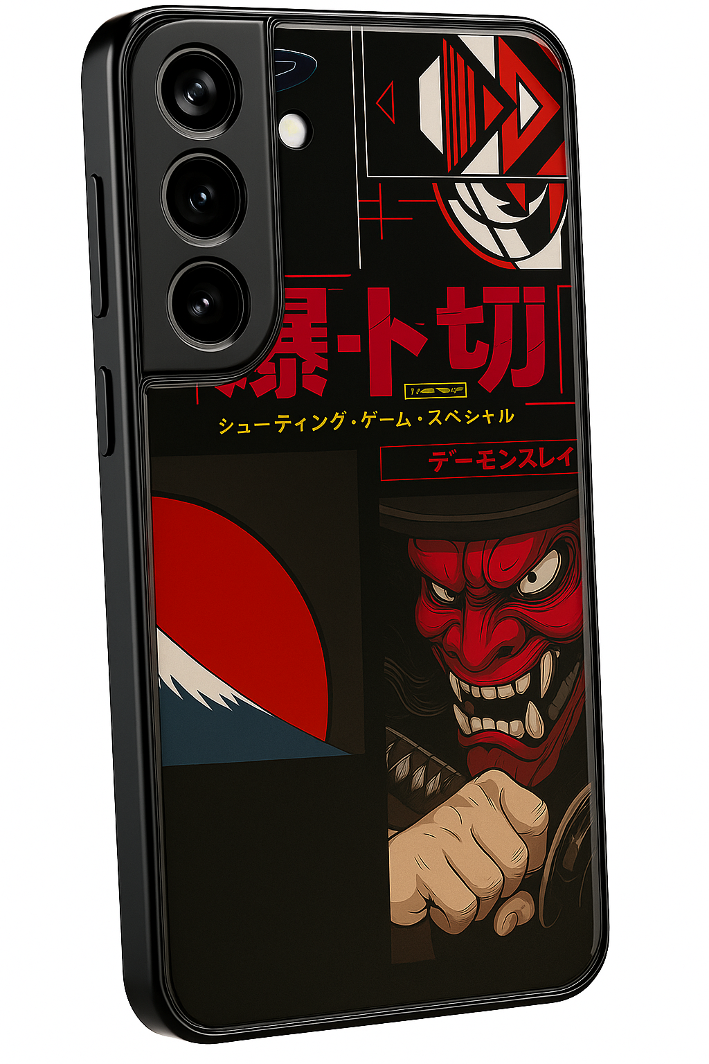 Dragon Graffiti Premium Glass Back Cover For Samsung Galaxy S, A, M & F Series