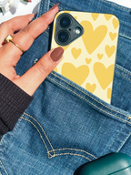 Sunshine Crush Printed Glass Back iPhone Covers (11–16) Series | Cute Designs