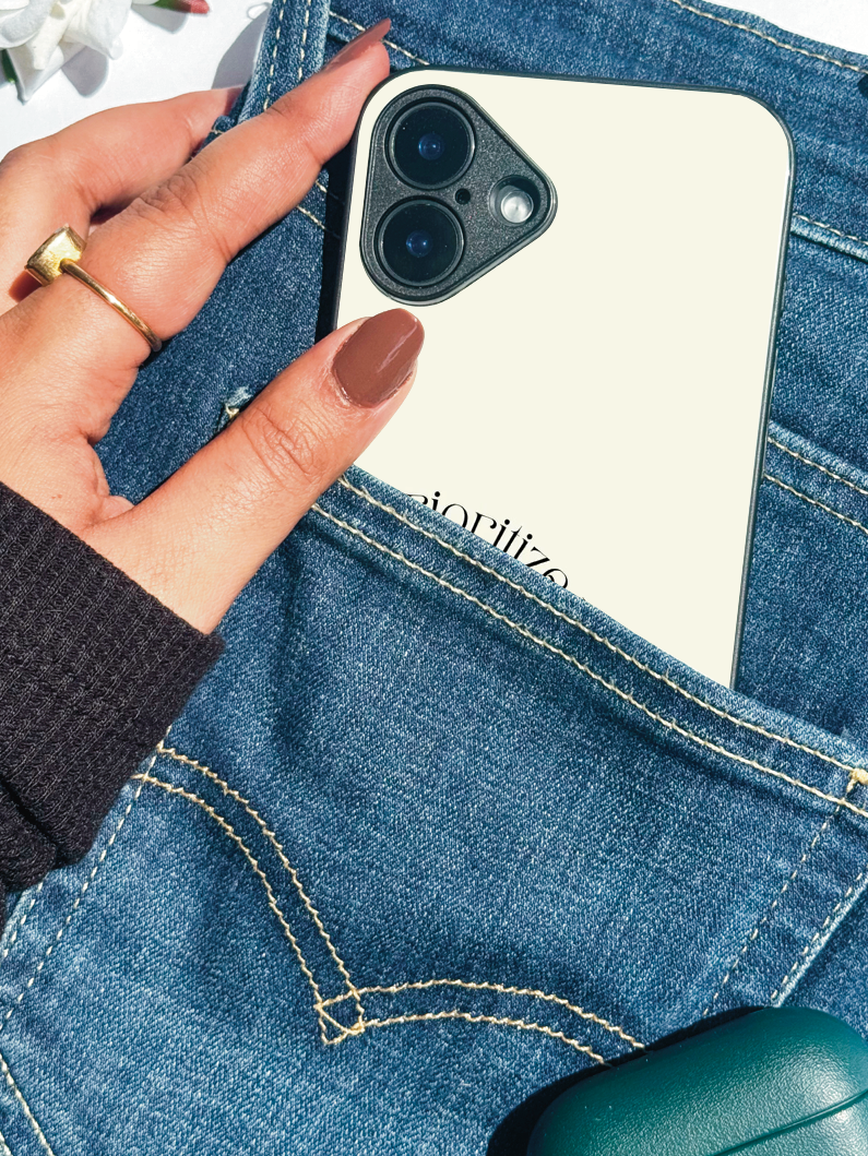 Self First Case iPhone Covers (11–16) Series | Aesthetic Design