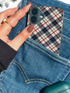 Plaid Perfection iPhone Covers (11–16) Series | Aesthetic Design