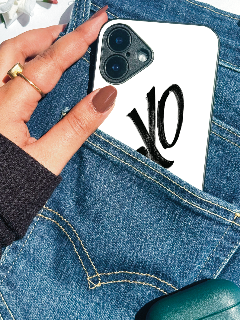 Bold XOXO iPhone Covers (11–16) Series | Aesthetic Design