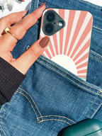Sunburst Glow iPhone Covers (11–16) Series | Aesthetic Design