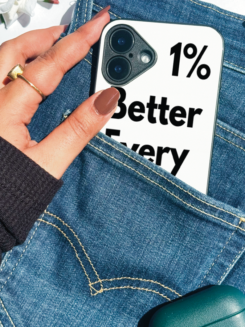 Better Every Day iPhone Covers (11–16) Series | Aesthetic Design