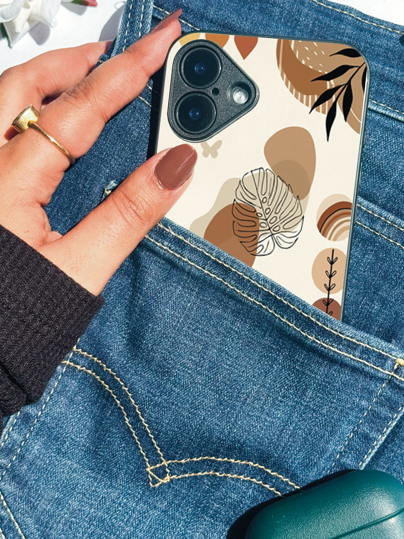 Organic Aura iPhone Covers (11–16) Series |  Aesthetic Design