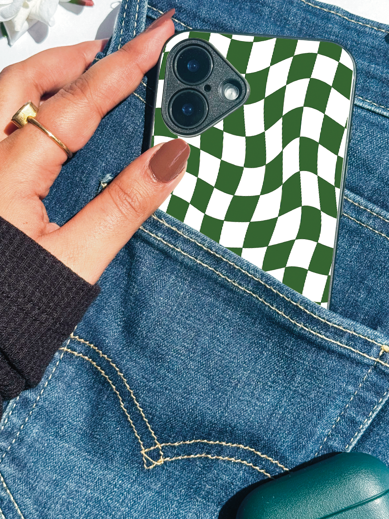 Optic Flow iPhone Covers (11–16) Series | Aesthetic Design