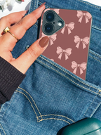 Girly Grace Printed Glass Back iPhone Covers (11–16) Series | Cute Designs