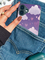 Lavender Skies iPhone Covers (11–16) Series | Cute Design