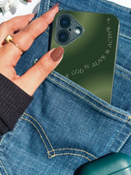 Word Alive Printed Glass Back iPhone Covers (11–16) Series | Aesthetic Designs