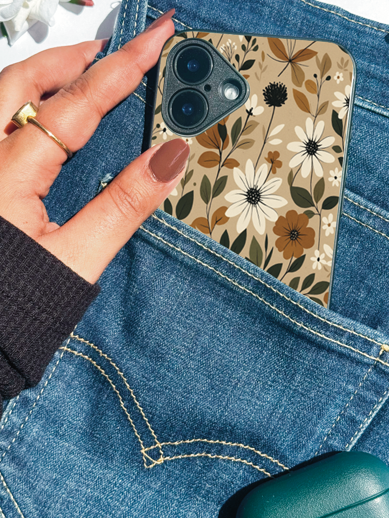 Autumn Bloom iPhone Covers (11–16) Series | Cute Design