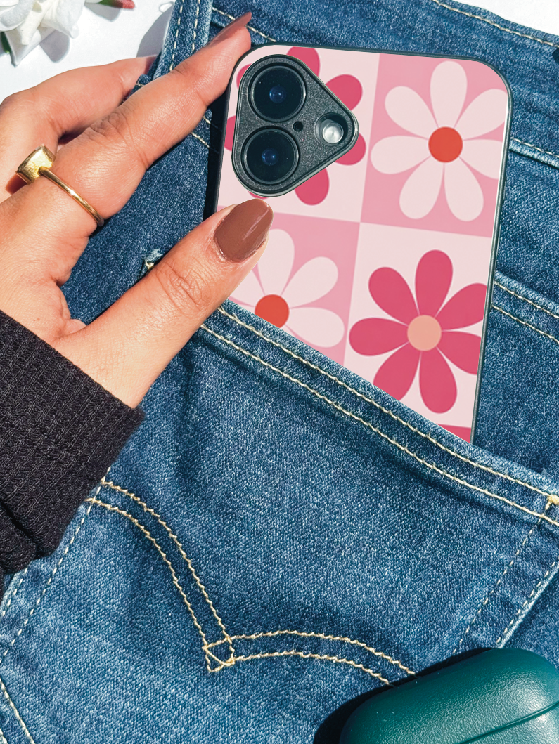 Floral Funk iPhone Covers (11–16) Series | Cute Design