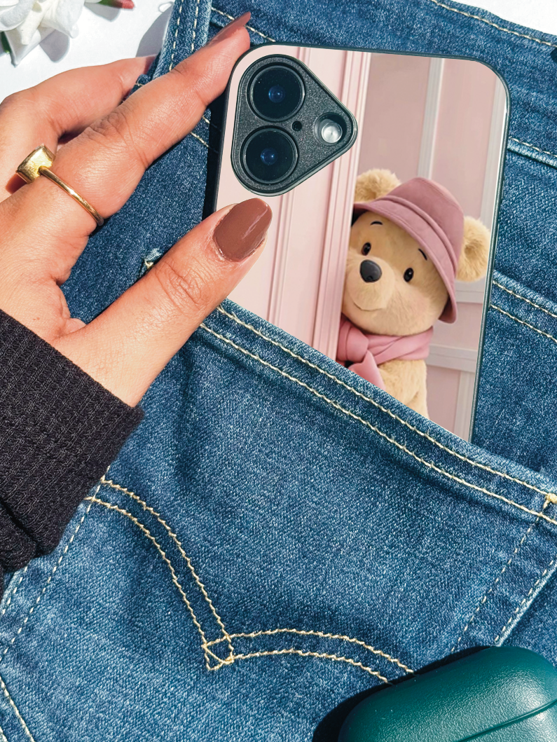 Cozy Teddy iPhone Covers (11–16) Series | Cute Design