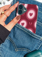 Cupid’s Target Printed Glass Back iPhone Covers (11–16) Series | Aesthetic Design