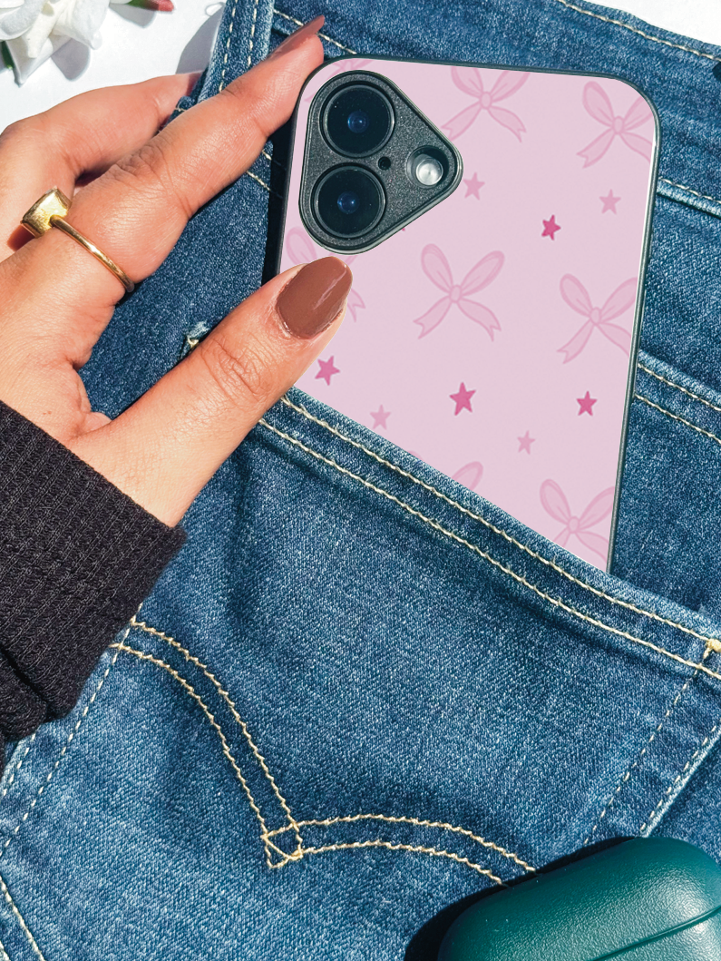 Pretty Bows iPhone Covers (11–16) Series | Cute Design