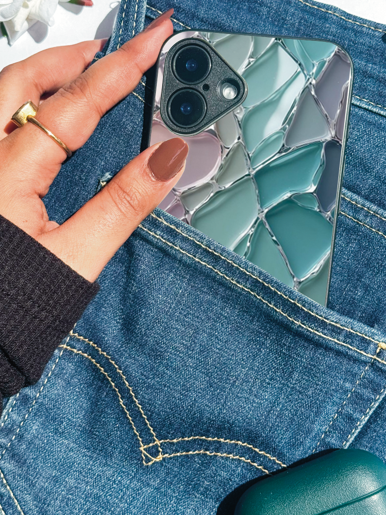 Ocean Glaze iPhone Covers (11–16) Series | Aesthetic Design