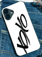Bold XOXO iPhone Covers (11–16) Series | Aesthetic Design
