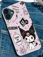 Cheeky Kuromi Vibes iPhone Covers (11–16) Series | Cute Design