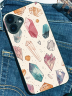 Crystal Bloom iPhone Covers (11–16) Series | Aesthetic Design