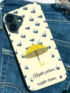 Perfect Timing iPhone Covers (11–16) Series | Aesthetic Design