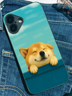 Smiley Shibe iPhone Covers (11–16) Series | Cute Design