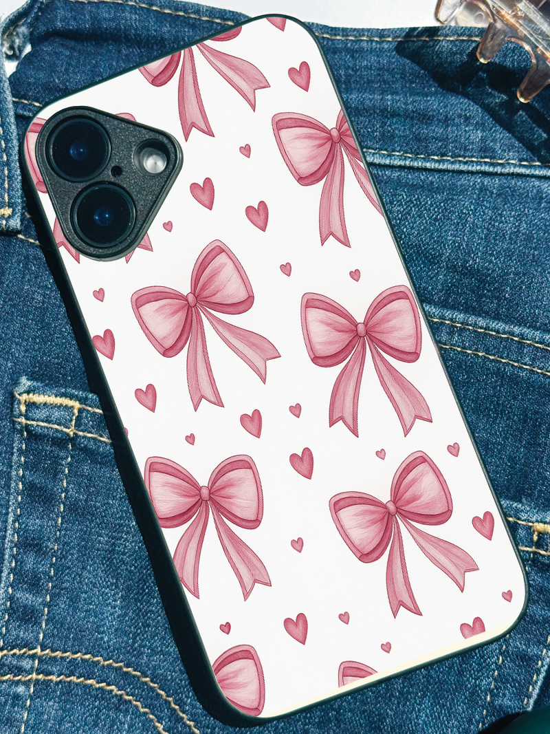 Bow Bliss iPhone Covers (11–16) Series | Cute Design