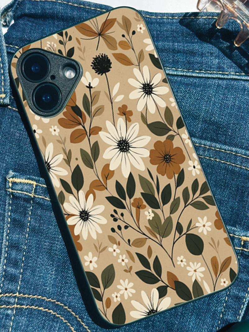 Autumn Bloom iPhone Covers (11–16) Series | Cute Design