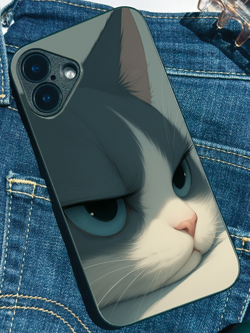 The Grump Cat iPhone Covers (11–16) Series | Cute Design