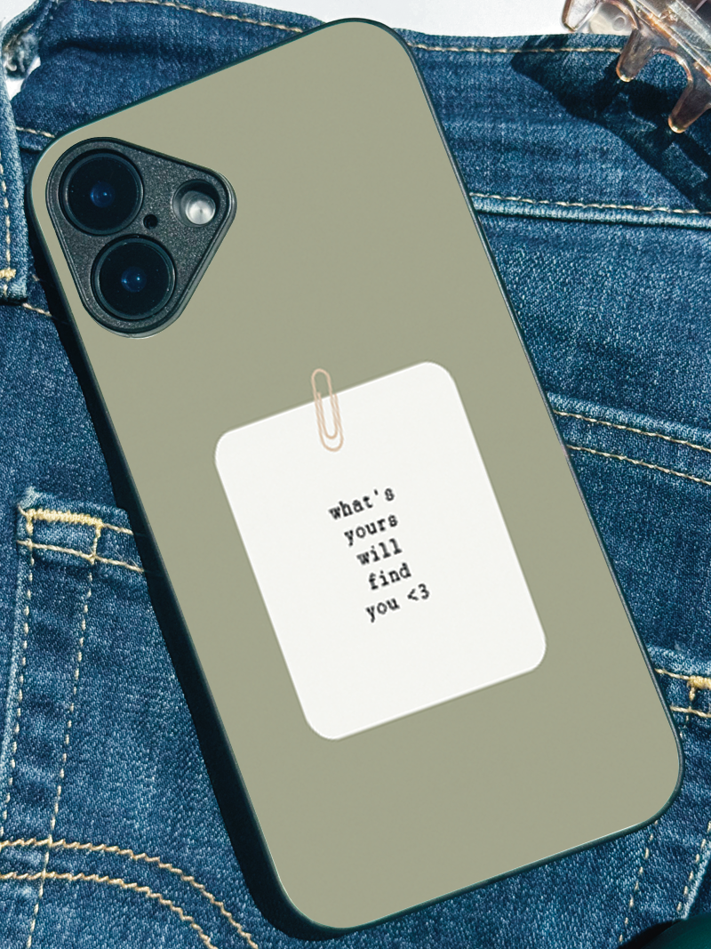 Find You iPhone Covers (11–16) Series | Aesthetic Design