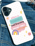 Trust the Journey iPhone Covers (11–16) Series | Cute Design