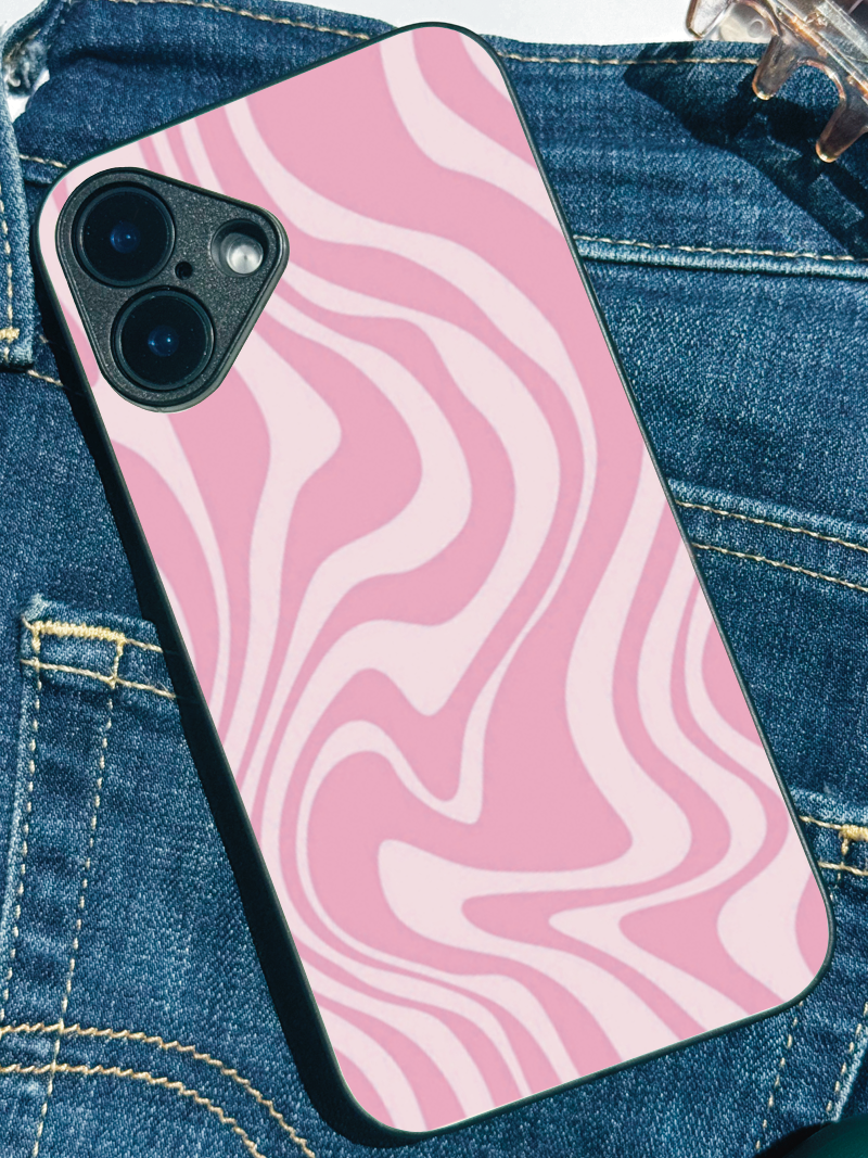 Barbie Swirl iPhone Covers (11–16) Series | Aesthetic Design