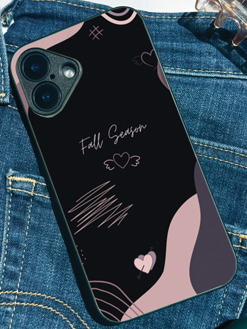 Autumn Hearts iPhone Covers (11–16) Series |  Aesthetic Design