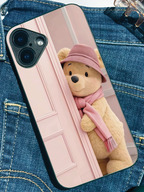Cozy Teddy iPhone Covers (11–16) Series | Cute Design