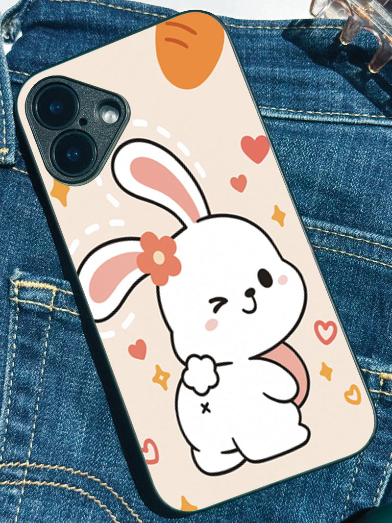 Sweet Bun Case iPhone Covers (11–16) Series | Cute Design