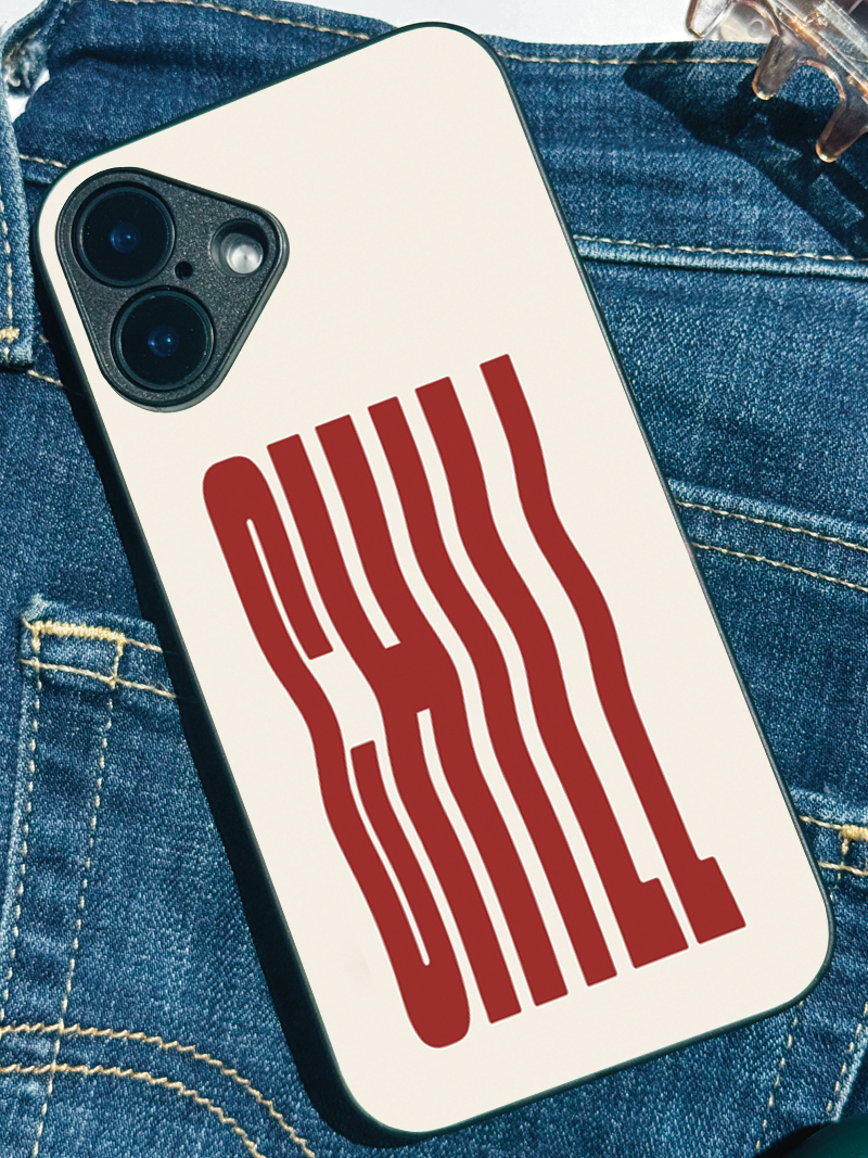 Stay Chill iPhone Covers (11–16) Series | Aesthetic Design